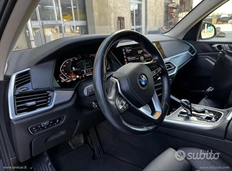 Usata BMW X5 xLine 231 CV (169 kW) 2020 Blu SUV