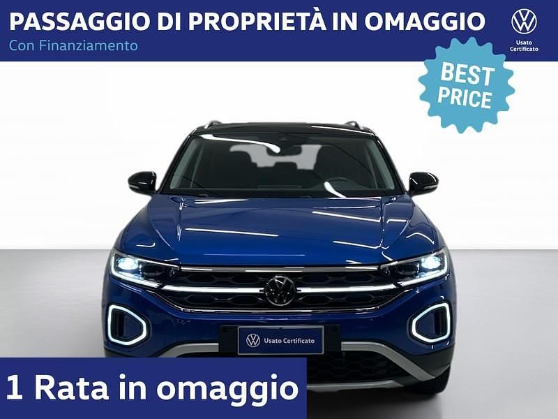 Usata VW T-Roc Style 110 CV (80 kW) 2022 Ravenna blue metallizzato deep SUV