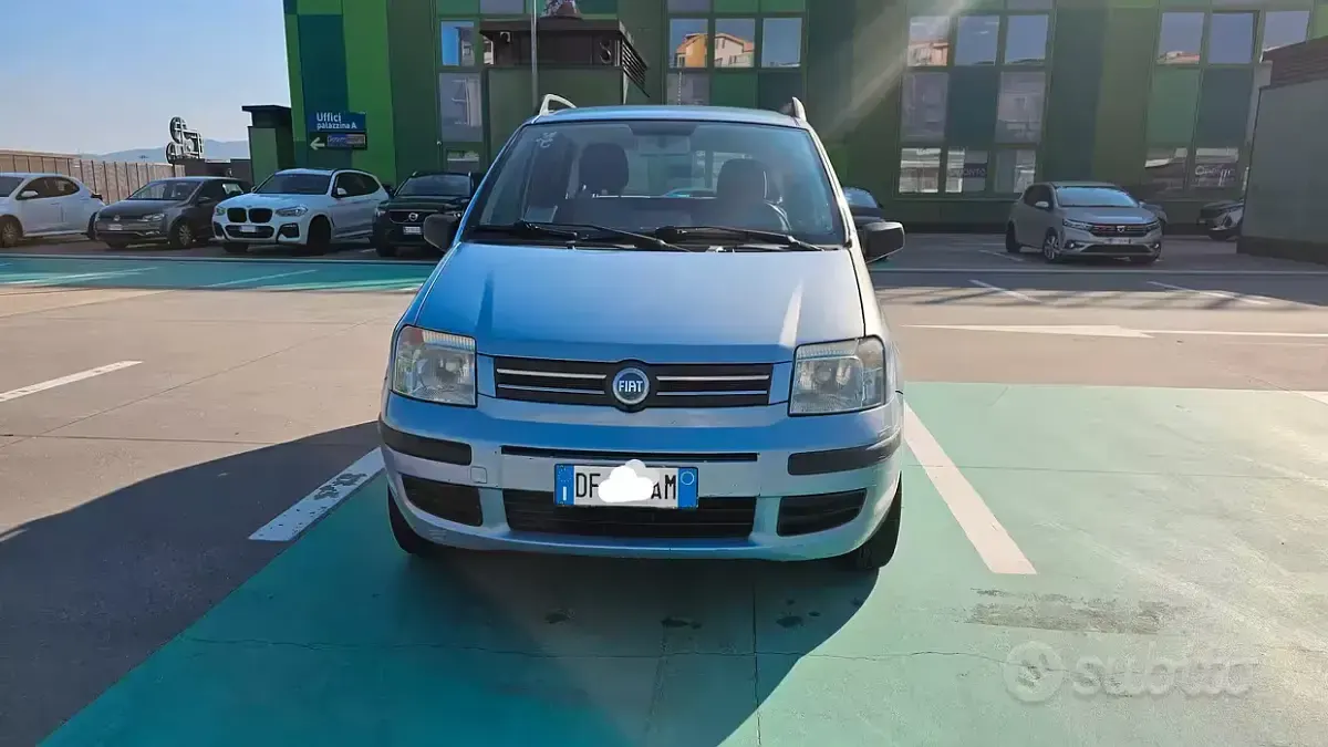 Usata Fiat Panda Dynamic 60 CV (44 kW) 2007 Blu/azzurro Utilitaria