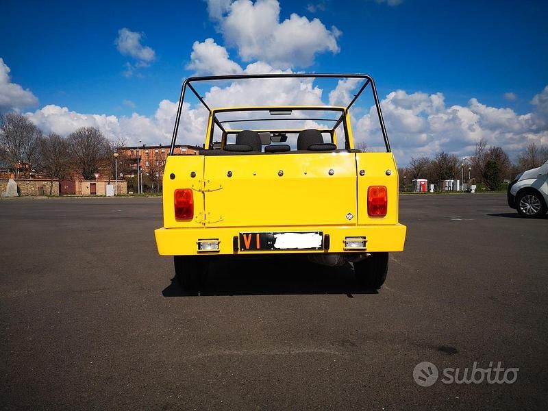 Usata Fiat 127 1970 Giallo Cabrio
