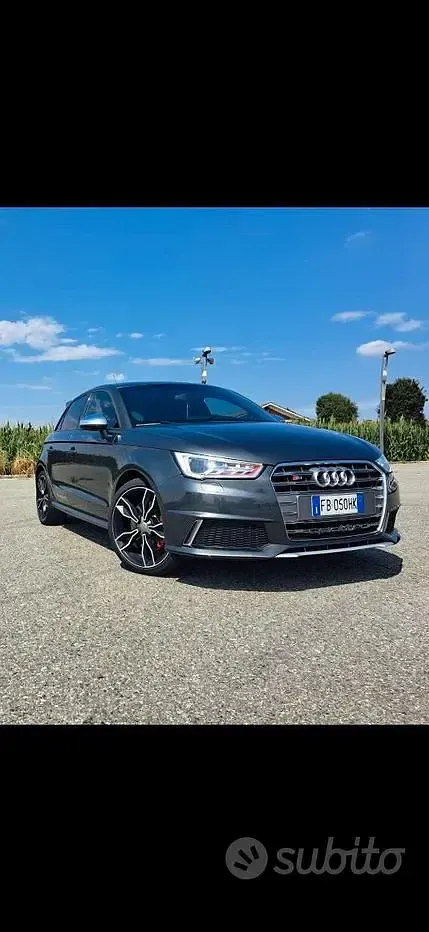 Usata Audi S1 231 CV (169 kW) 2015 Grigio Utilitaria