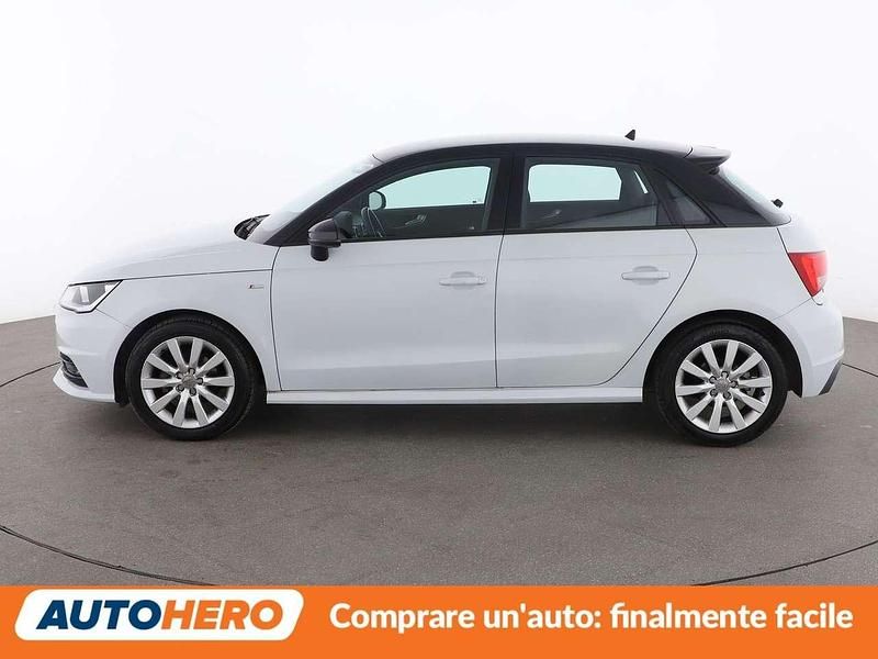 Usata Audi A1 95 CV (69 kW) 2018 Bianco Berlina