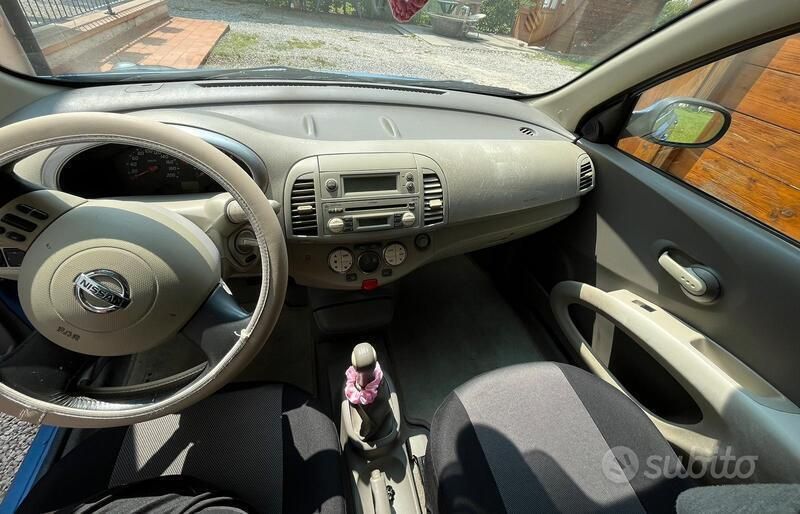 Usata Nissan Micra 60 CV (44 kW) 2004 Blu Utilitaria