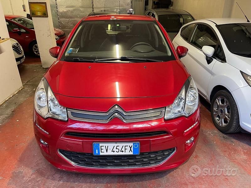 Usata Citroën C3 PureTech 81 CV (59 kW) 2014 Rosso Berlina