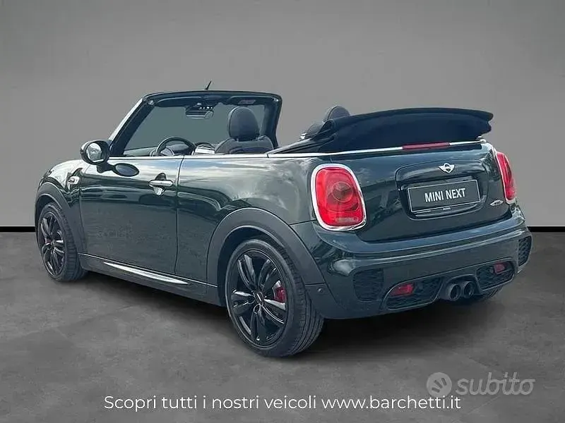 Usata Mini John Cooper Works Cabriolet Hype 231 CV (169 kW) 2018 Verde Cabrio