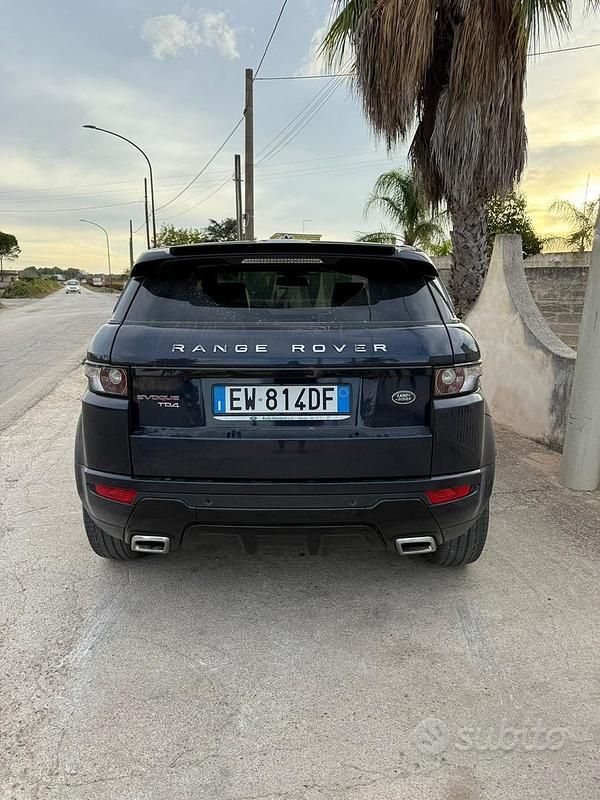 Usata Land Rover Range Rover evoque 190 CV (139 kW) 2013 Blu SUV