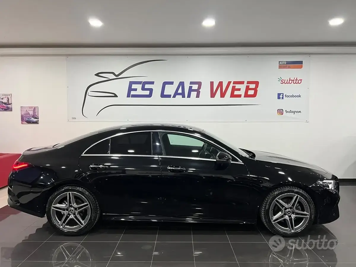 Usata Mercedes CLA180 AMG Line Premium 116 CV (85 kW) 2023 Grigio Berlina