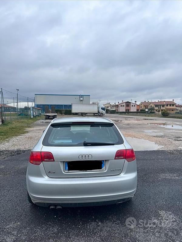 Usata Audi A3 S-Line 140 CV (102 kW) 2008 Grigio Utilitaria