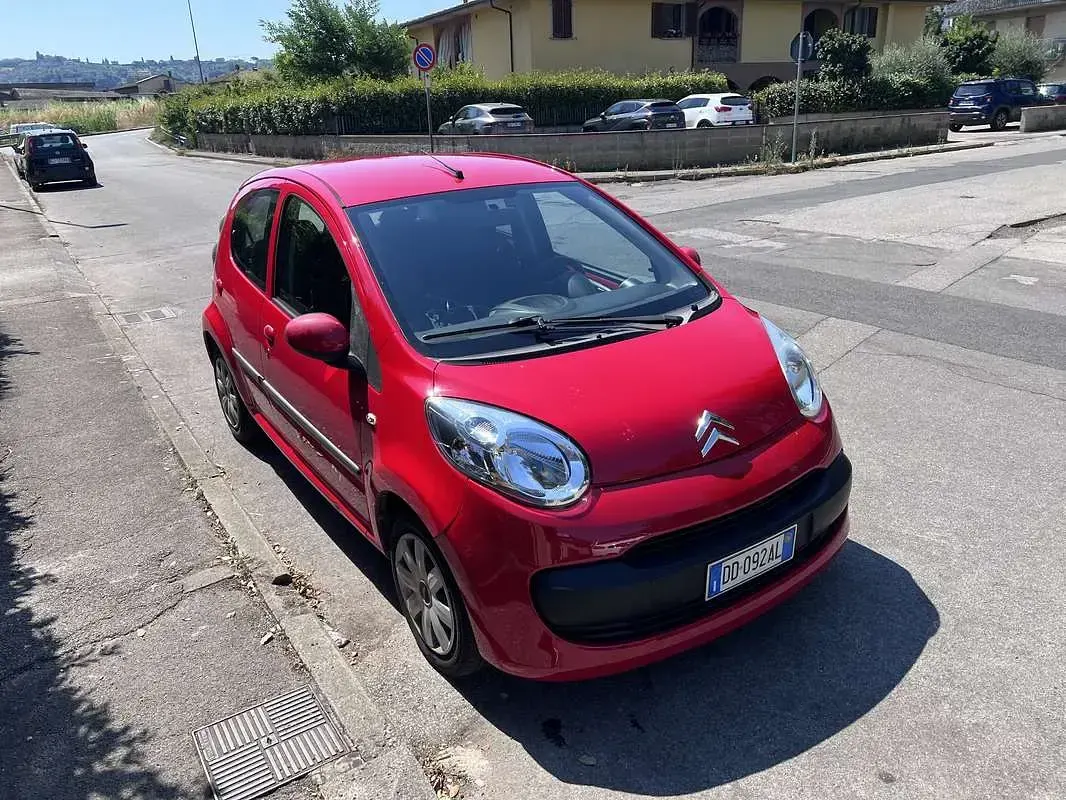 Usata Citroën C1 68 CV (50 kW) 2006 Rosso Utilitaria