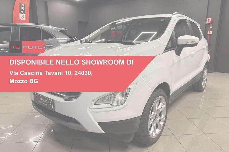 Usata Ford Ecosport Titanium S 125 CV (91 kW) 2022 Bianco SUV