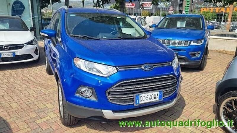 Usata Ford Ecosport Business Edition 125 CV (91 kW) 2017 Blu/azzurro SUV