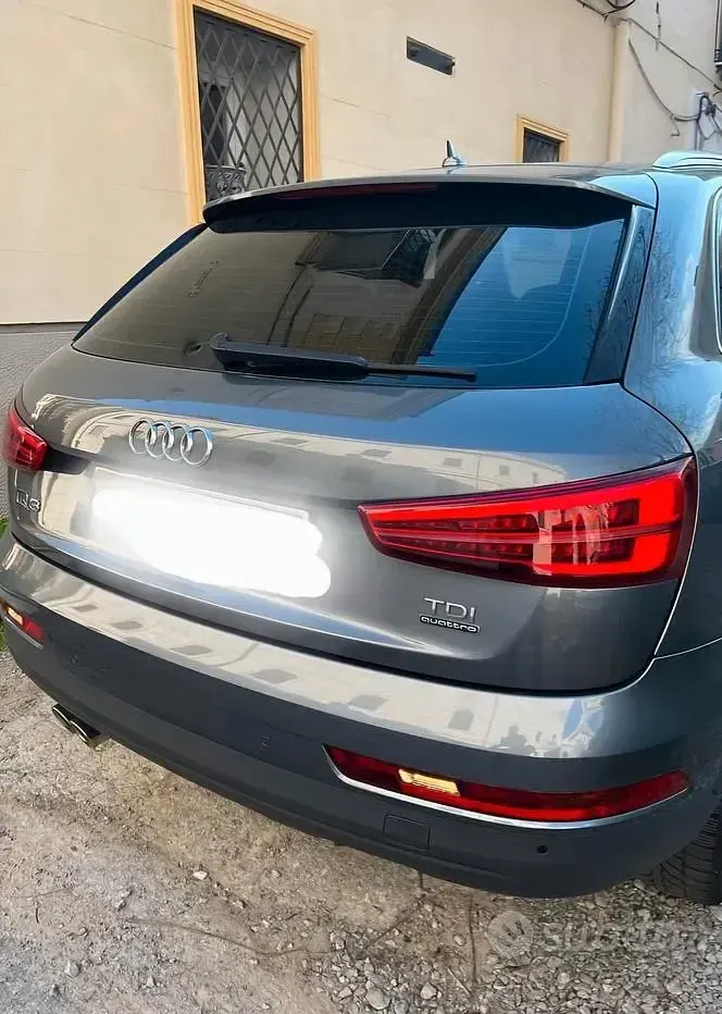 Usata Audi Q3 150 CV (110 kW) 2016 Grigio SUV