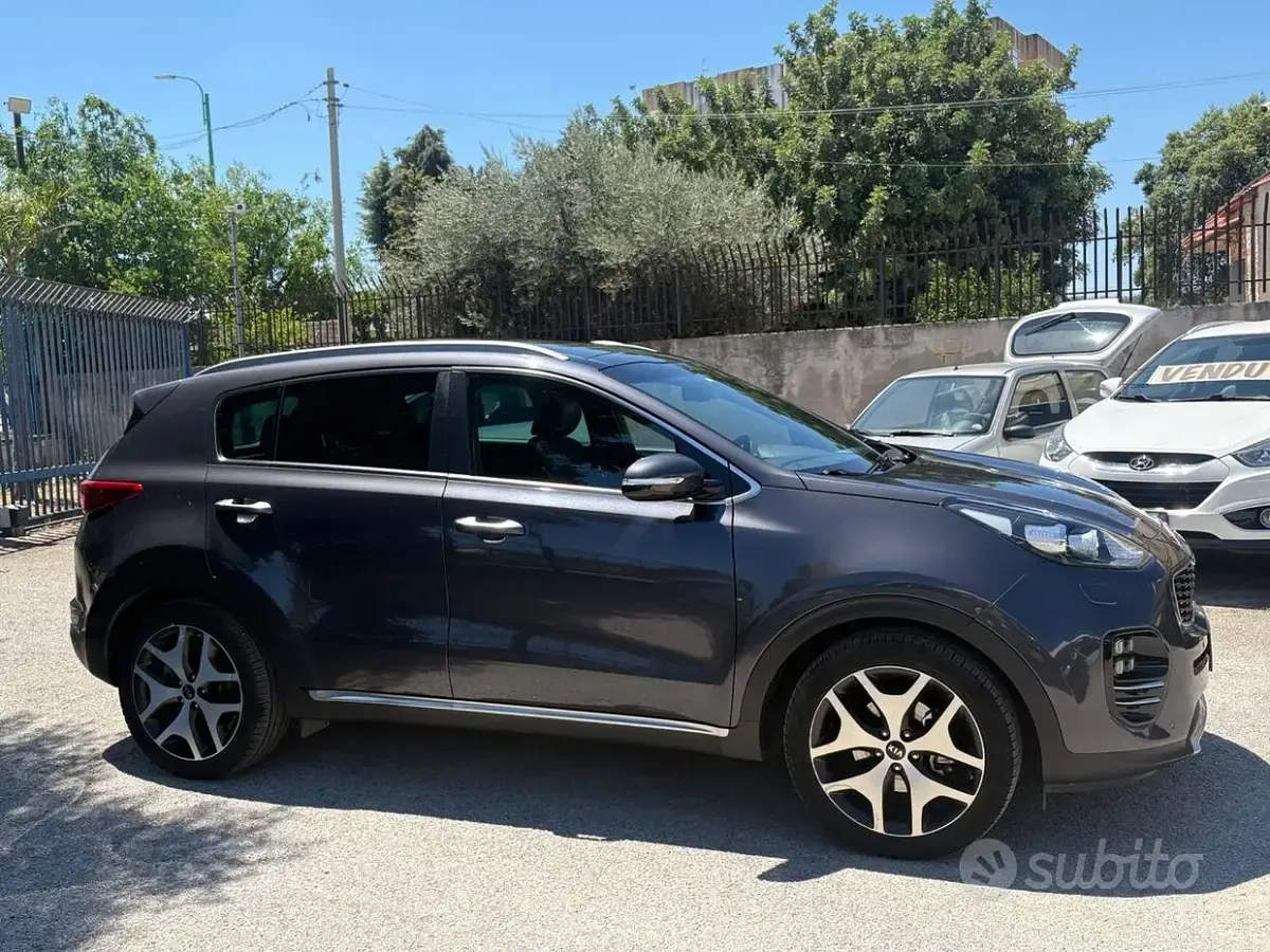 Usata Kia Sportage GT-Line 141 CV (103 kW) 2017 Grigio SUV