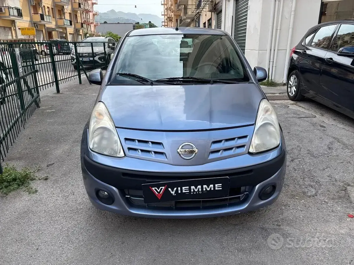 Usata Nissan Pixo 68 CV (50 kW) 2009 Grigio Utilitaria