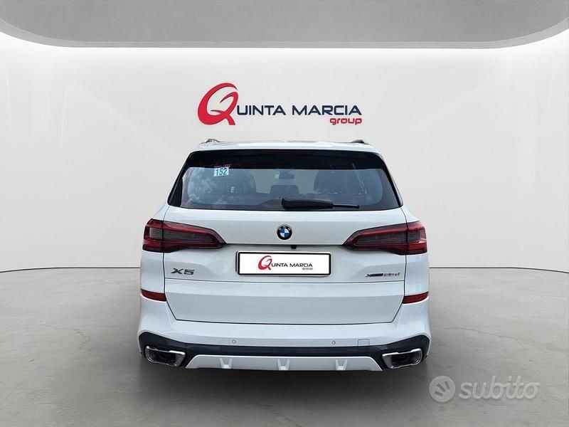 Usata BMW X5 M Sport 231 CV (169 kW) 2022 Bianco SUV