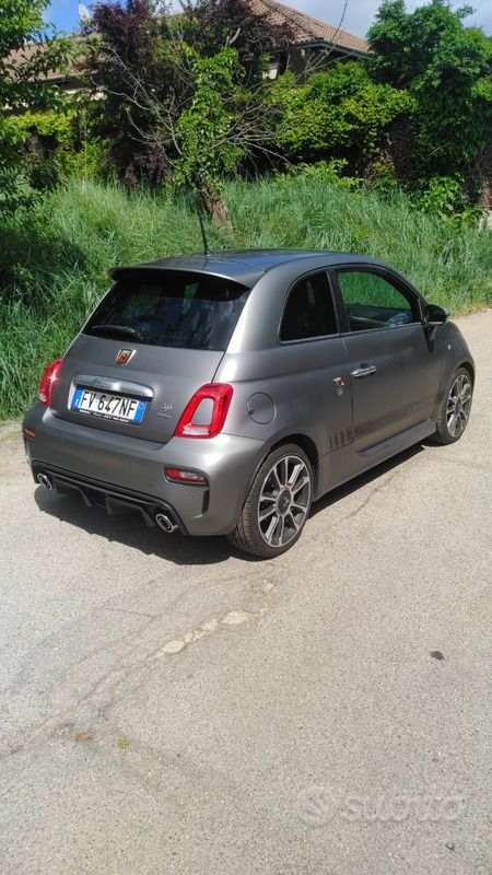 Usata Abarth 595 Turismo 165 CV (121 kW) 2019 Grigio Utilitaria