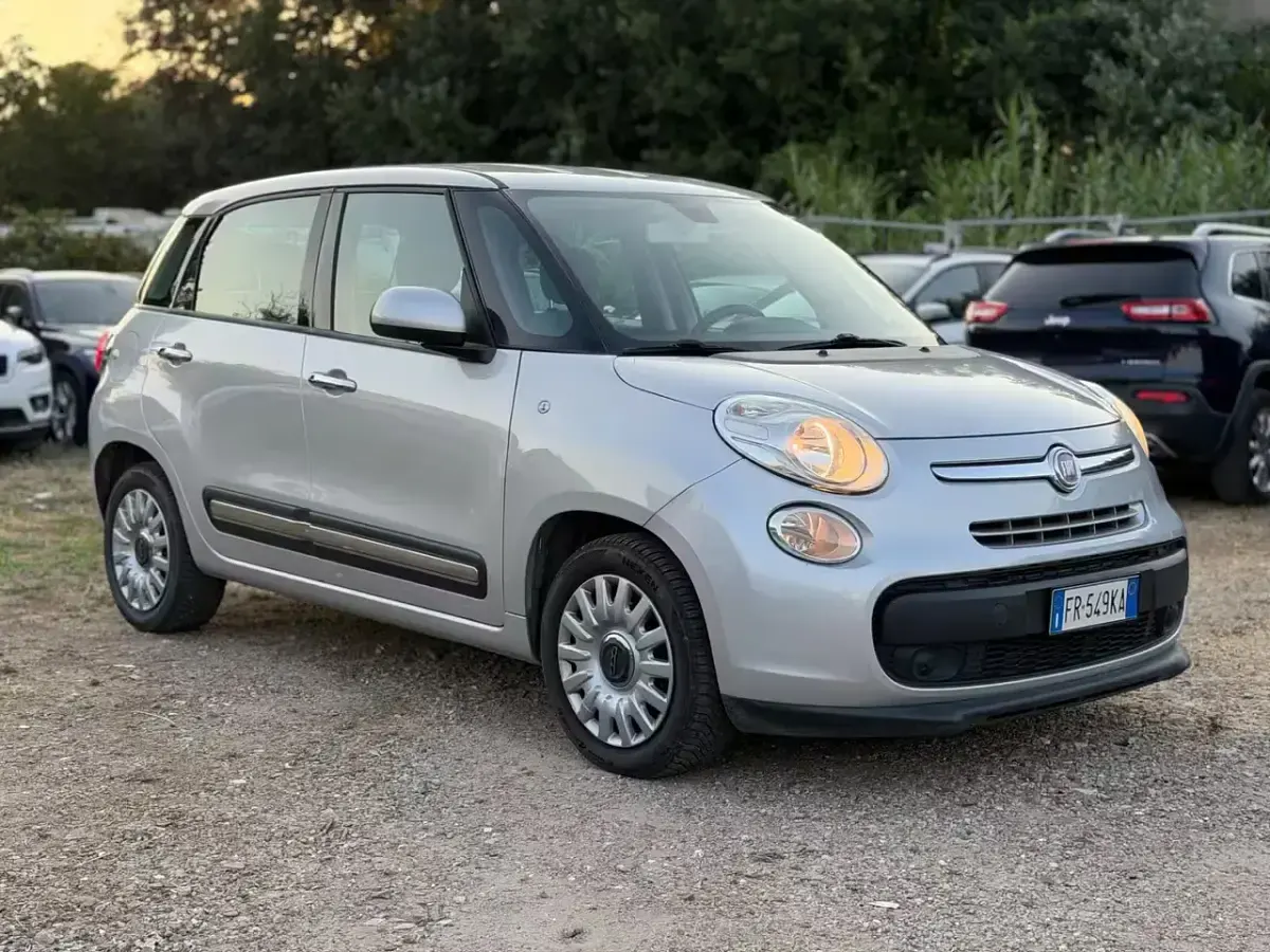 Usata Fiat 500L Lounge 95 CV (69 kW) 2018 Argento Monovolume