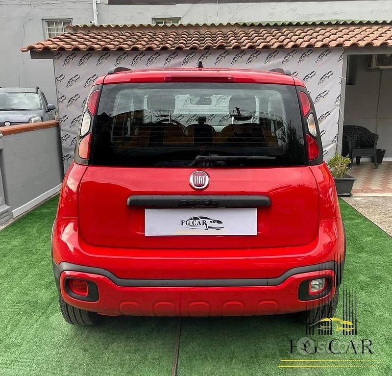 Usata Fiat Panda Cross Cross 69 CV (50 kW) 2018 Rosso Utilitaria