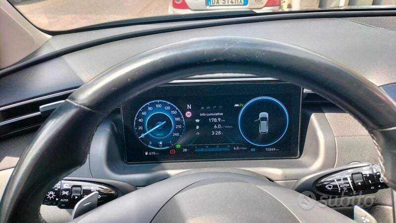 Usata Hyundai Tucson 2021 Blu SUV