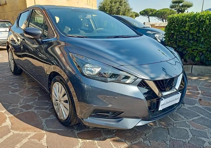 Usata Nissan Micra Acenta 92 CV (67 kW) 2022 Grigio Utilitaria