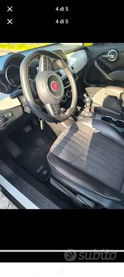 Usata Fiat 500X 130 CV (95 kW) 2019 Bianco SUV