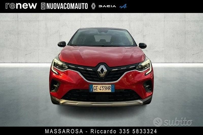 Usata Renault Captur Intens 160 CV (117 kW) 2021 Rosso SUV