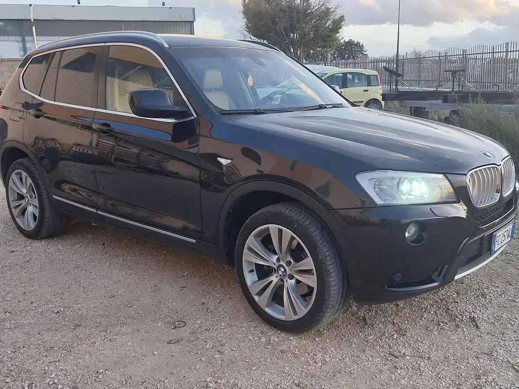 Usata BMW X3 184 CV (135 kW) 2011 Nero SUV