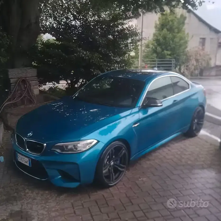 Usata BMW M2 370 CV (272 kW) 2016 Blu Coupé