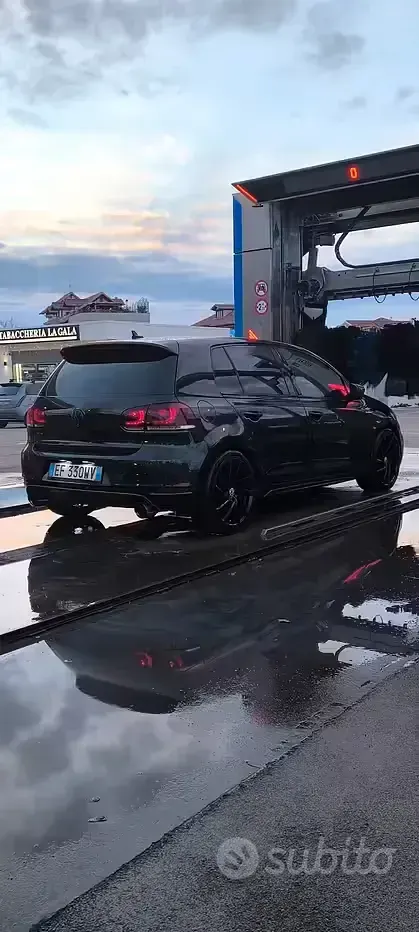 Usata VW Golf VI GTD 170 CV (125 kW) 2010 Nero Utilitaria