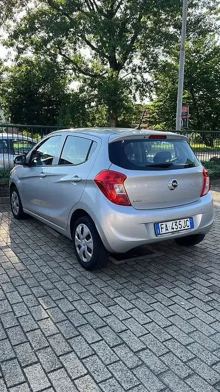 Usata Opel Karl 75 CV (55 kW) 2015 Argento Utilitaria