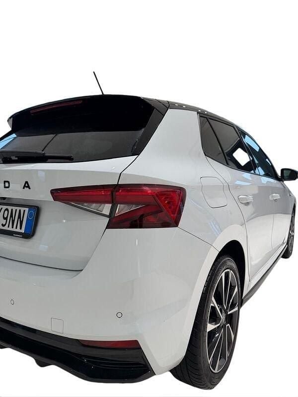 Usata Skoda Fabia Monte Carlo 95 CV (69 kW) 2024 Bianca tetto nero Utilitaria