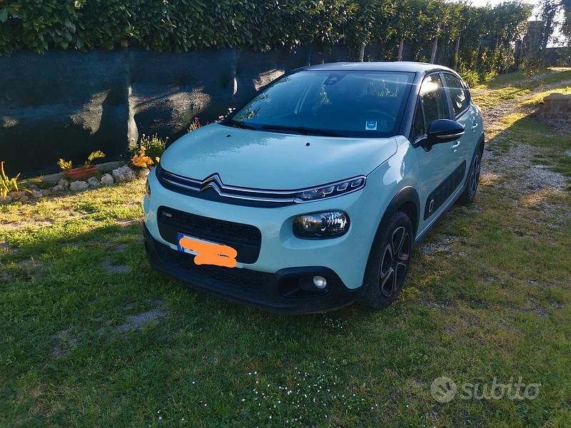 Usata Citroën C3 PureTech 82 CV (60 kW) 2017 Verde Berlina