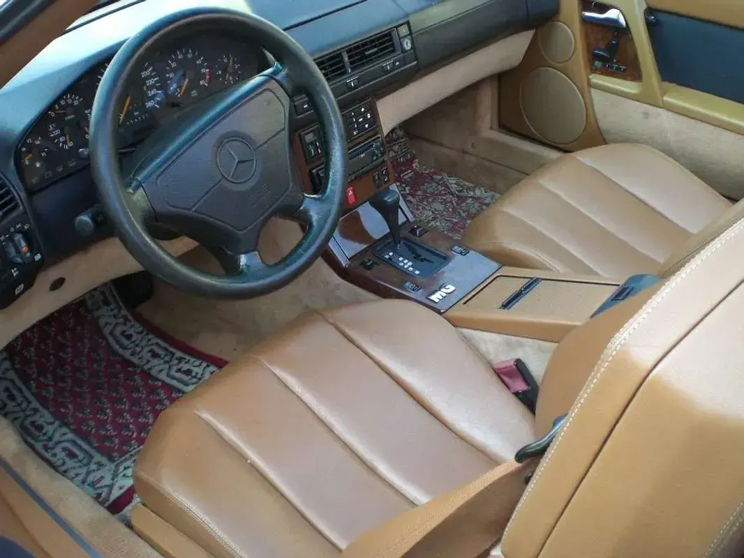 Gebraucht Mercedes SL300 231 PS (169 kW) 1993 Blau Cabrio
