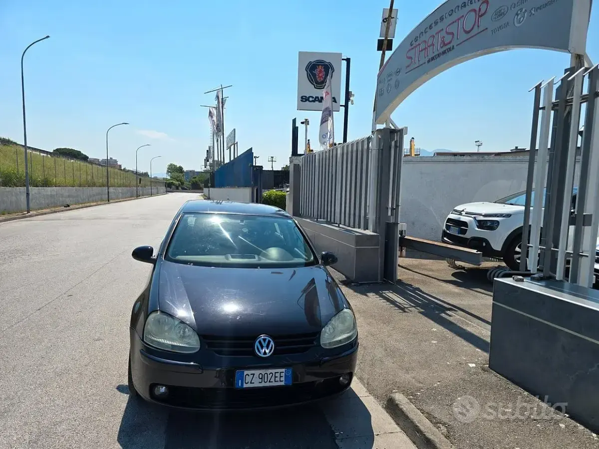 Usata VW Golf IV Comfortline 105 CV (77 kW) 2006 Nero Berlina