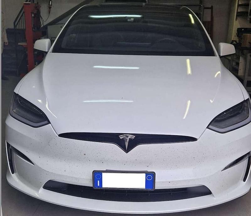 Usata Tesla Model X Plaid 356 kW (485 CV) 2023 Bianco SUV