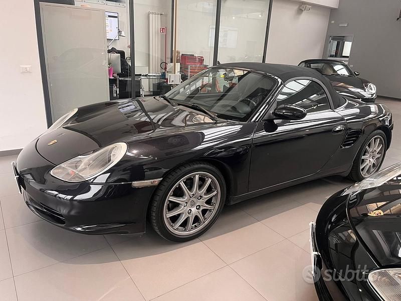 Usata Porsche Boxster 228 CV (167 kW) 2004 Nero Cabrio
