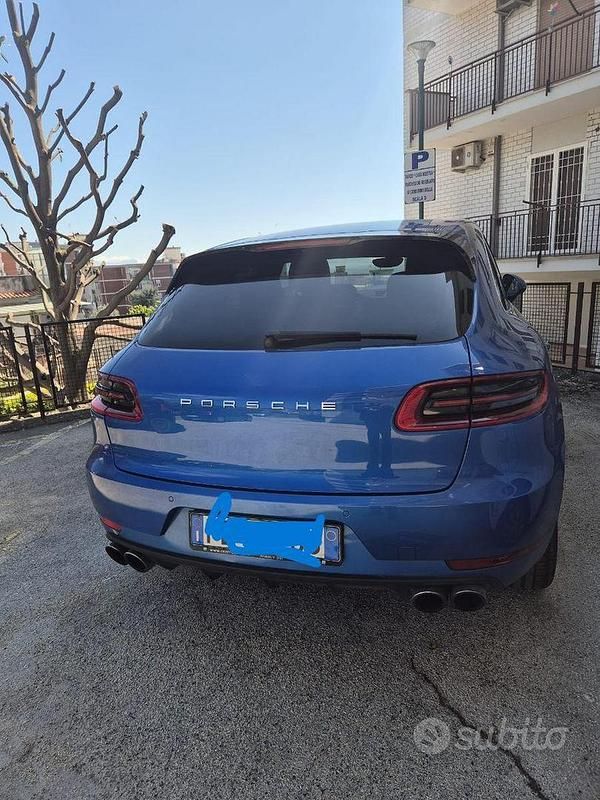 Usata Porsche Macan 252 CV (185 kW) 2016 Blu SUV