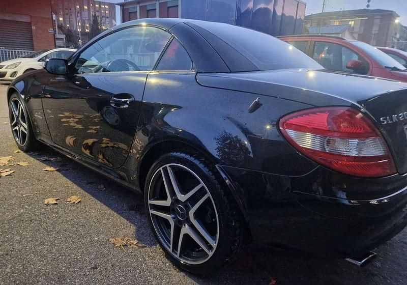 Usata Mercedes SLK200 Chrome 163 CV (119 kW) 2007 Nero Cabrio
