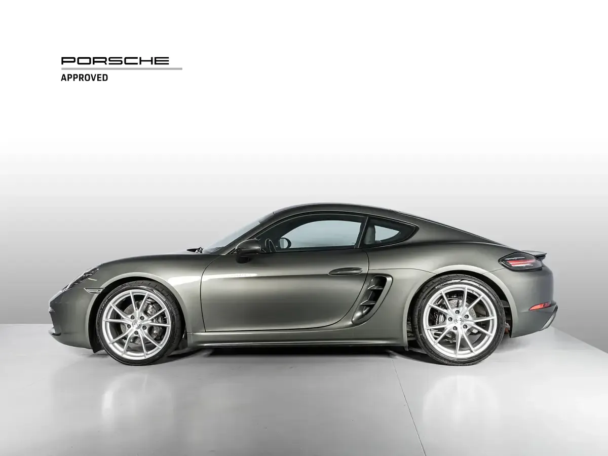 Usata Porsche 718 Cayman 2024 U4 verde aventurine metallizzato Coupé