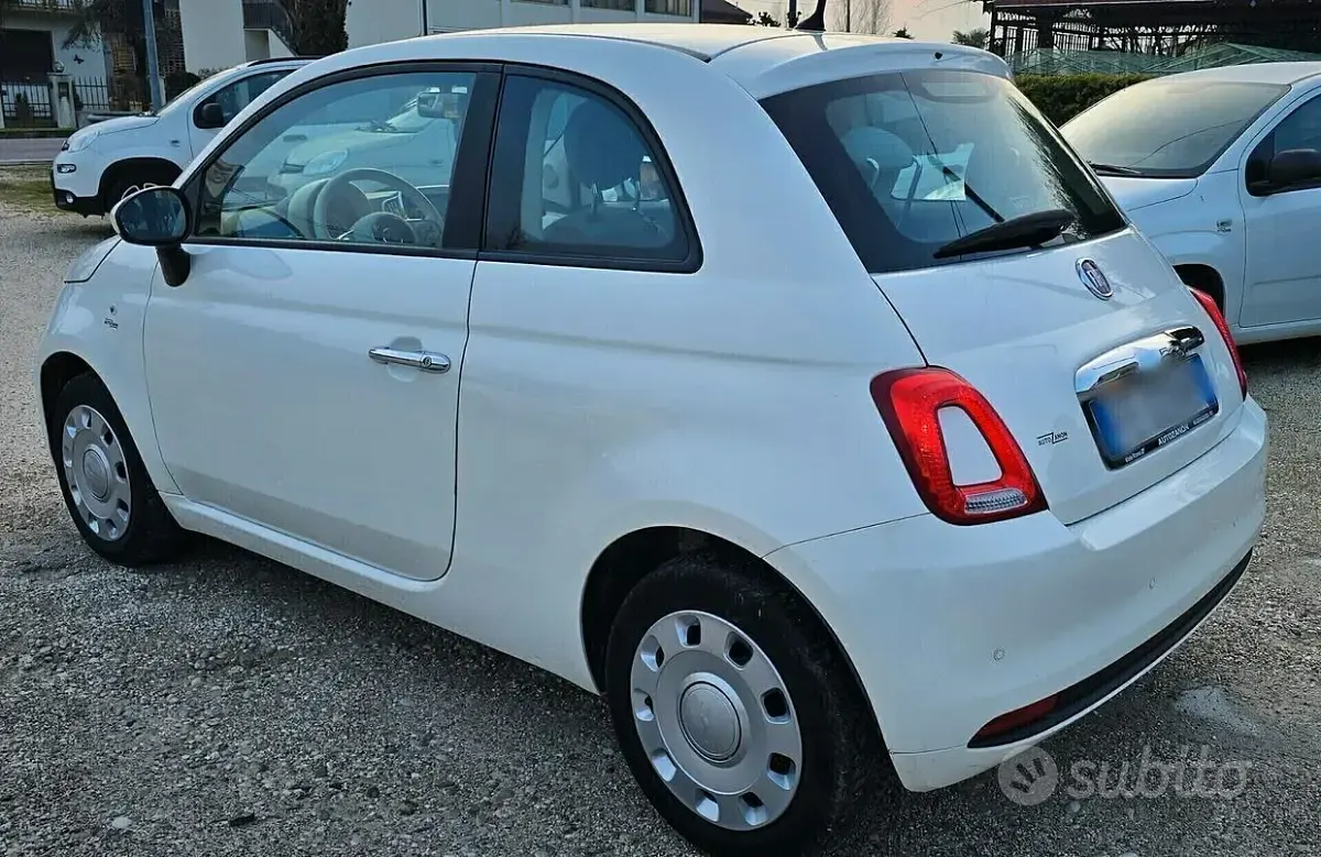 Usata Fiat 500 69 CV (50 kW) 2016 Bianco Berlina