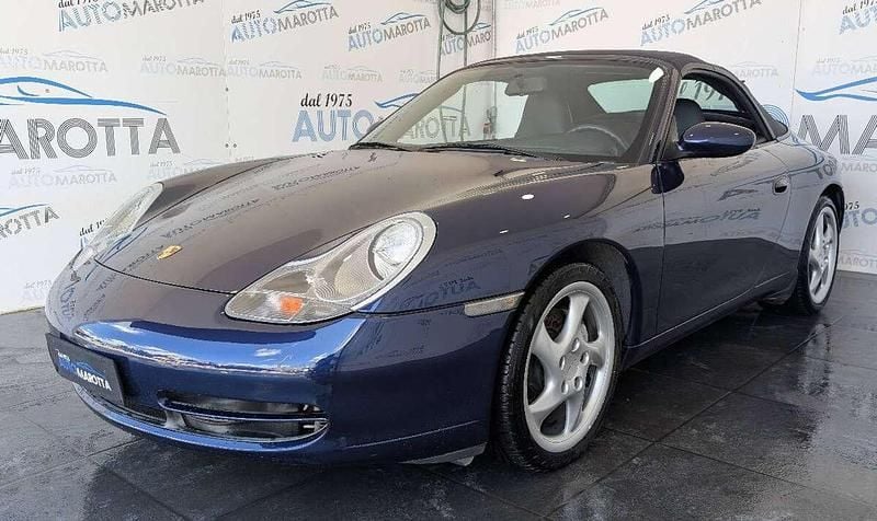 Usata Porsche 911 Carrera 4 Cabriolet 300 CV (220 kW) 2001 Blu/azzurro Cabrio