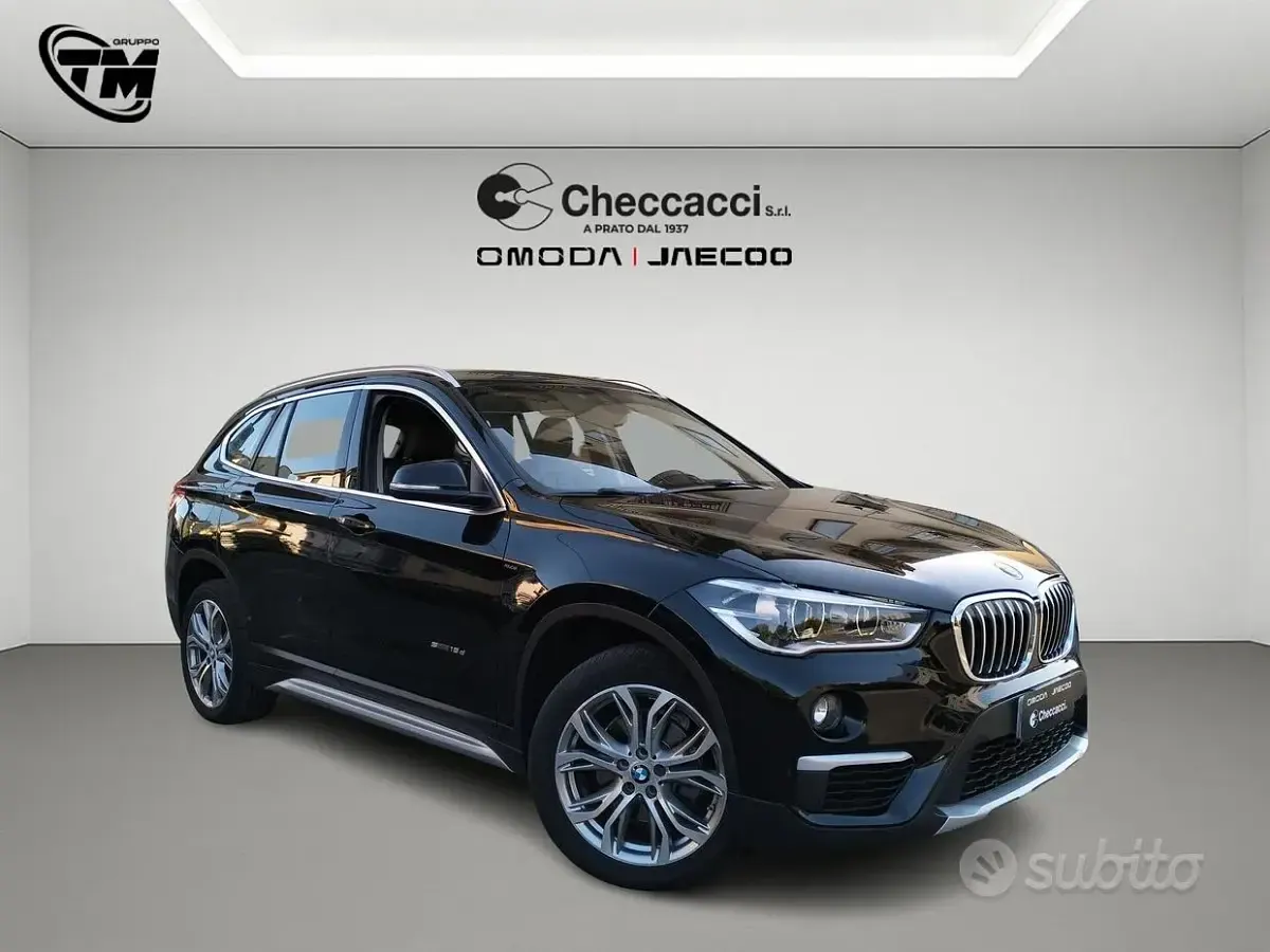 Usata BMW X1 xLine 150 CV (110 kW) 2017 Nero SUV
