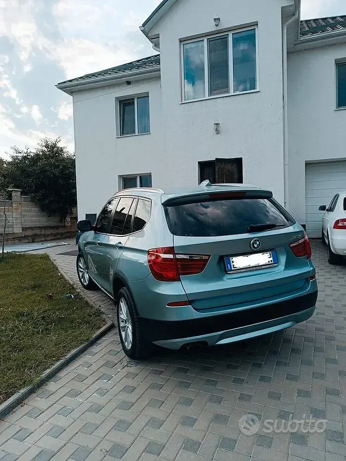 Usata BMW X3 184 CV (135 kW) 2011 Blu SUV