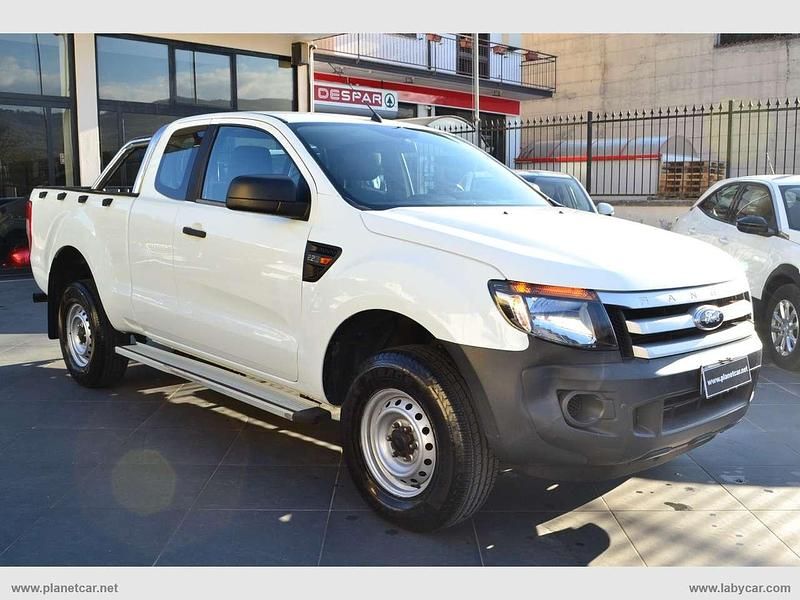 Usata Ford Ranger XL 150 CV (110 kW) 2014 Bianco Pick-up