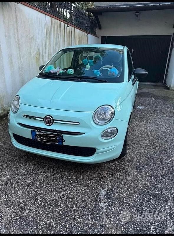 Usata Fiat 500 70 CV (51 kW) 2018 Verde Utilitaria
