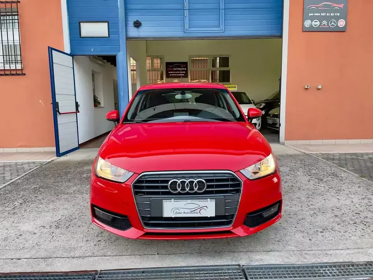 Usata Audi A1 95 CV (69 kW) 2018 Rosso Berlina