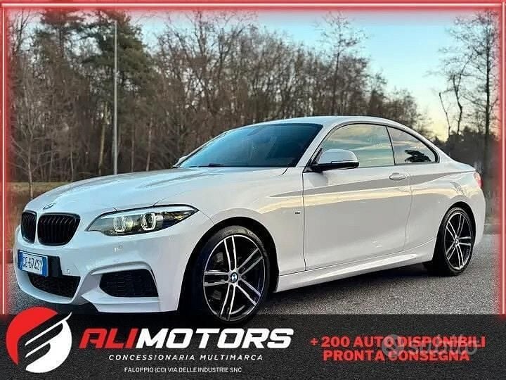 Bianco Usata 2021 BMW 218 M Sport Coupé | 23.990 € (Buon prezzo) - Immagine 1/4