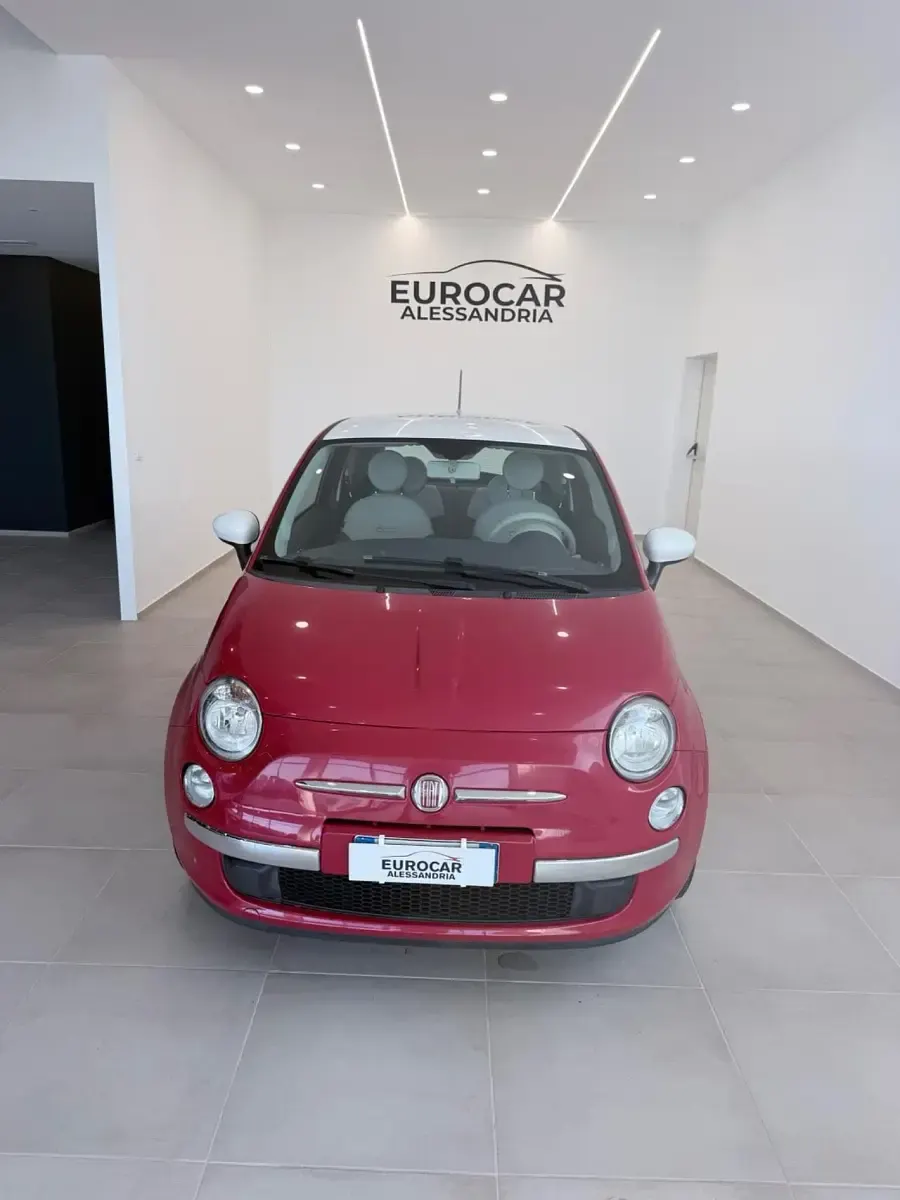 Usata Fiat 500 69 CV (50 kW) 2015 Rosso Berlina