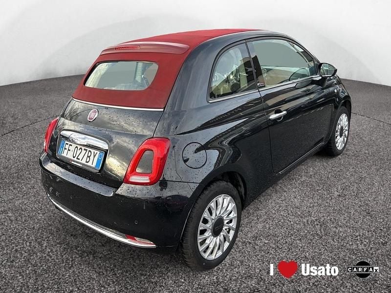 Usata Fiat 500 Lounge 69 CV (50 kW) 2016 Nero Utilitaria