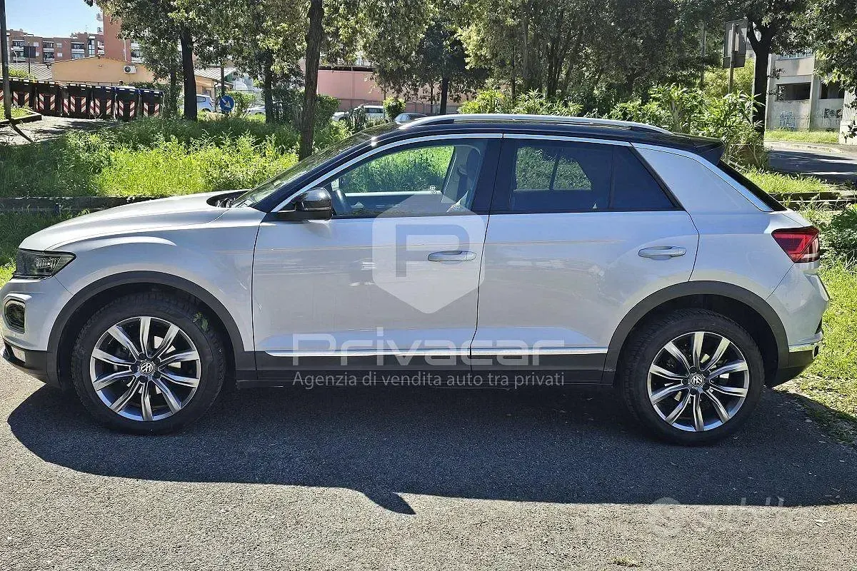 Usata VW T-Roc Advance 150 CV (110 kW) 2019 Bianco SUV
